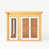 White/Natural Timber