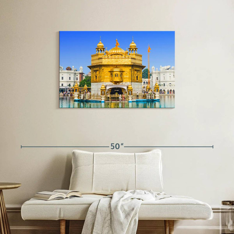 Temple d'or de Nicci Amritsar, H 24 po x l 36 po