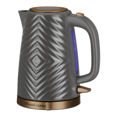 Russell Hobbs Groove 1.7L Textured Plastic Electric Kettle