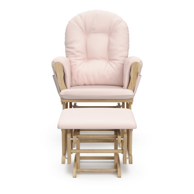 Storkcraft Hoop Glider with Ottoman