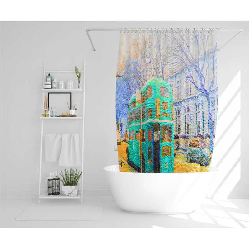Dilshod Polyester Shower Curtain Set