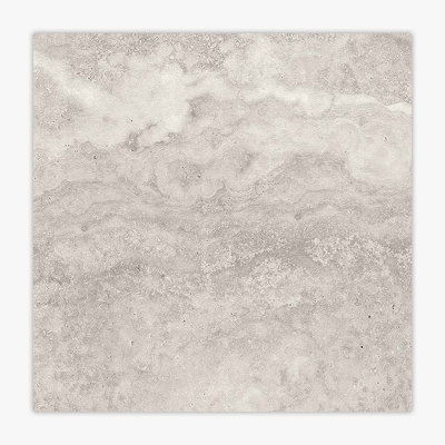 Silver Travertine Exterior 24x24 Porcelain Paver