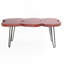 Arshpreet Table basse Table basse Table rectangulaire Table centrale Table basse rustique