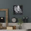 «Arsenic and Old Lace Bw No Words 4» par Wild Apple Portfolio, art mural en métal, 12 po x 12 po-1232410984