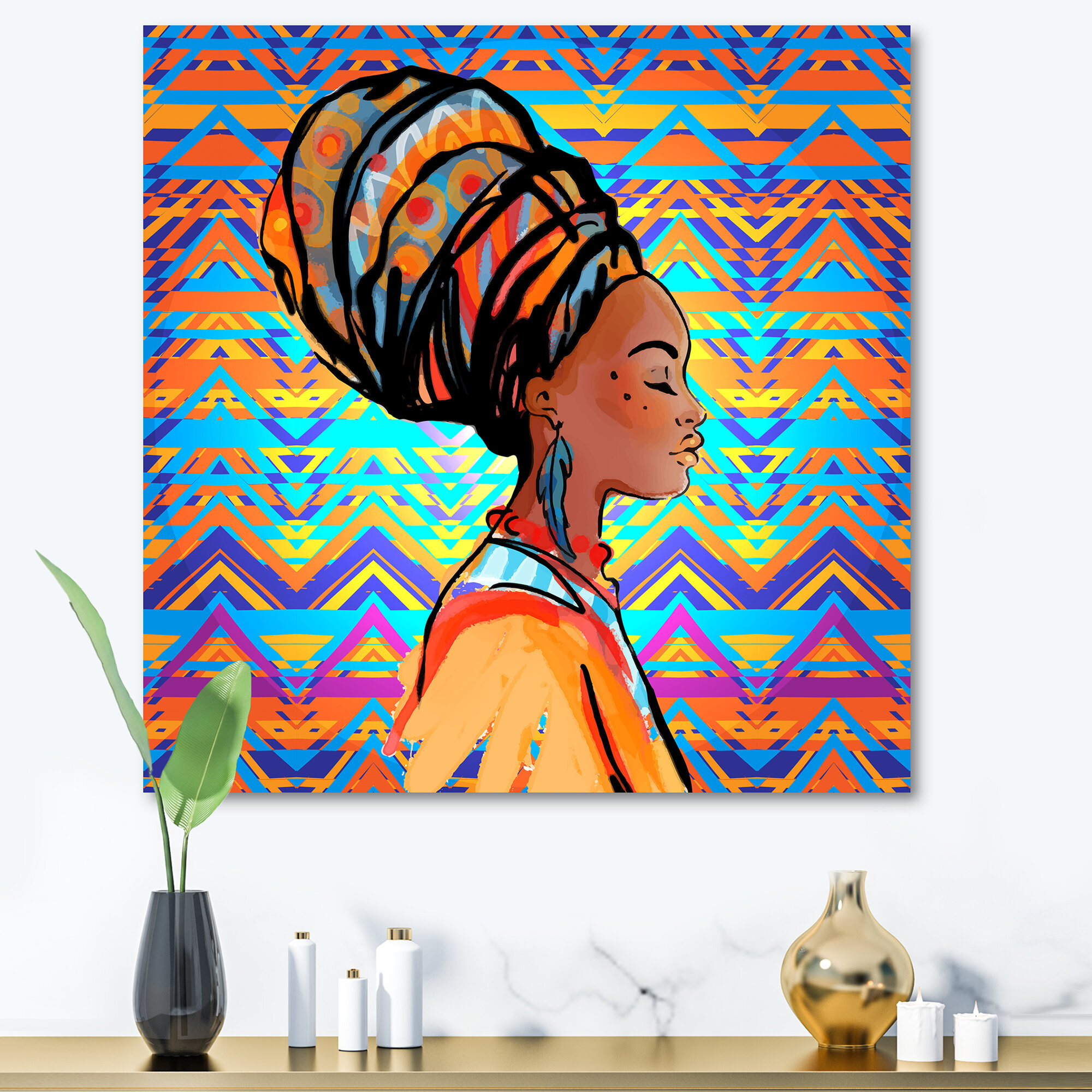 african people paintings