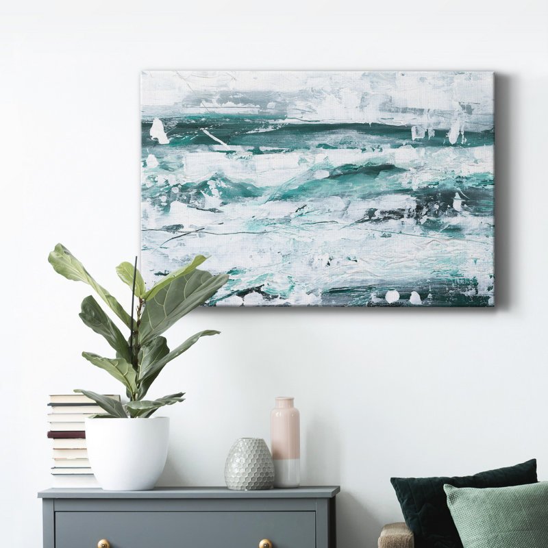 Misty Waves II - impression, H 60 po x l 40 po x P 1 po