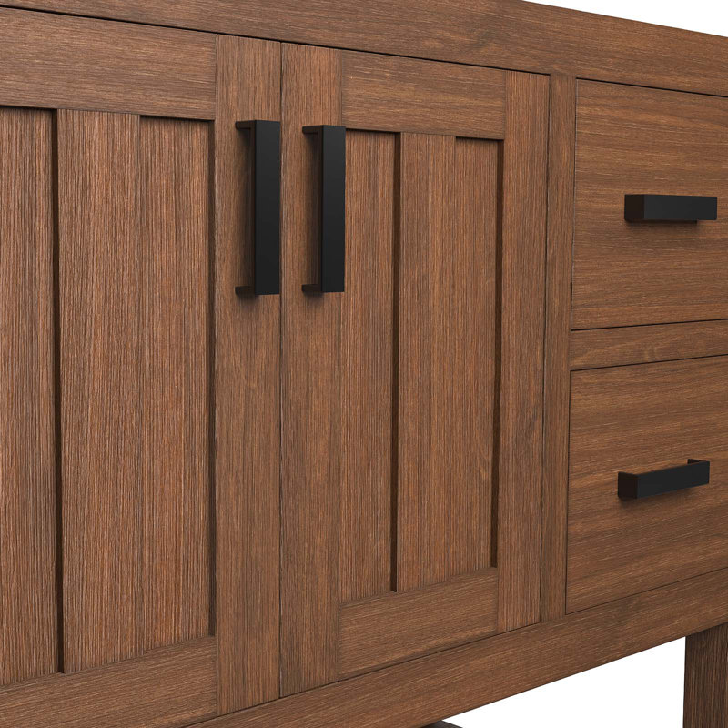 Modway Ashlyn 35'' Single Bathroom Vanity Base Only in Walnut