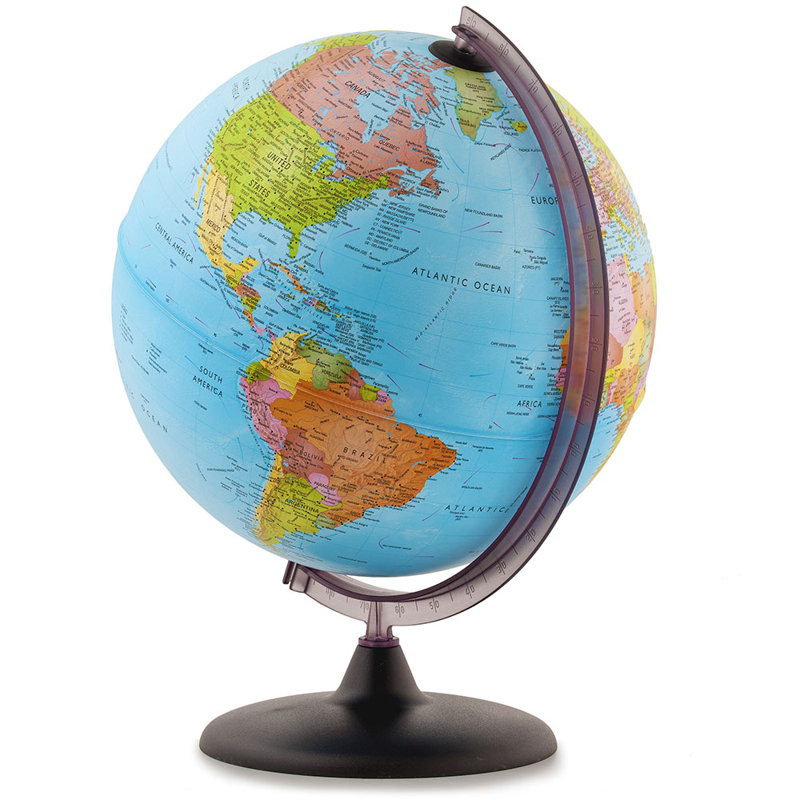 Plastic / Acrylic Tabletop Globe