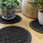 Ensemble de sous-pieds pour plantes d'intérieur / extérieur 12 "WaterHog® Squares-86813149