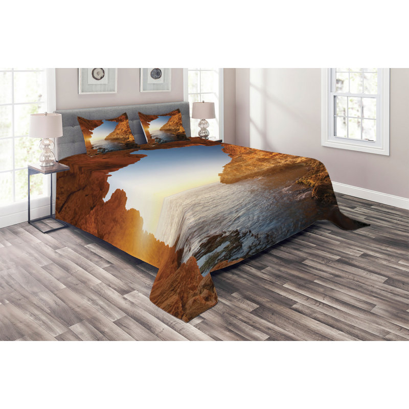 Rustic Polyester Coverlet