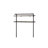 Modern 2-Shelf Writing Desk For Home