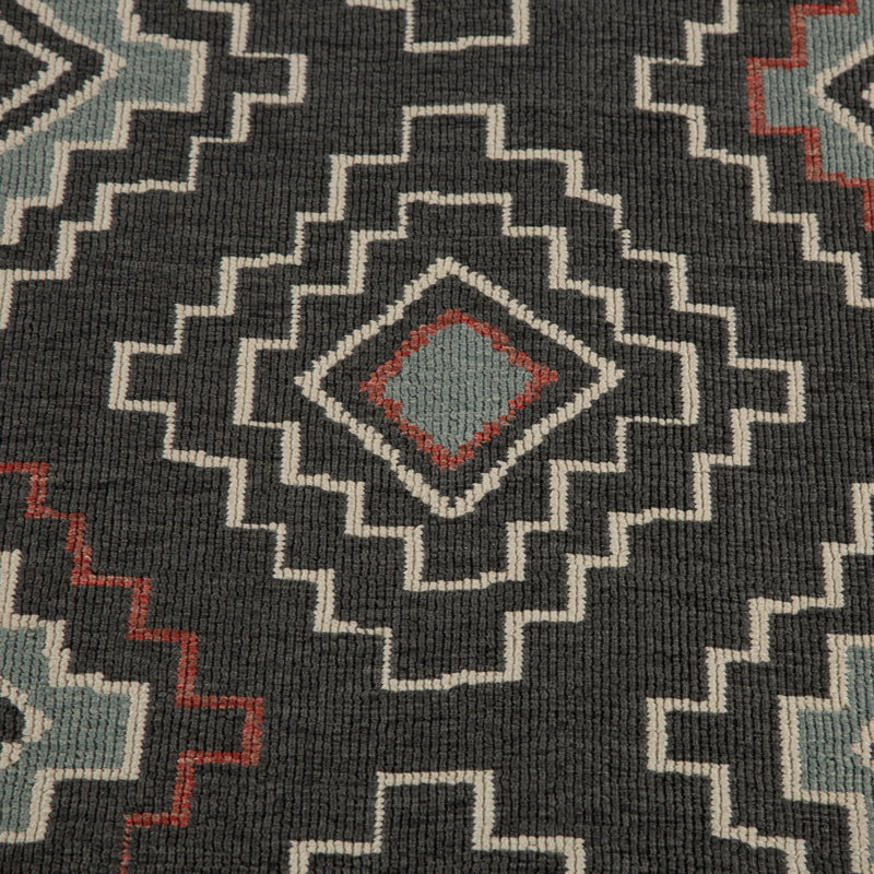 Tapis intérieur / extérieur Tribu Southwestern, Rectangle 8 pi x 9 pi 9 po