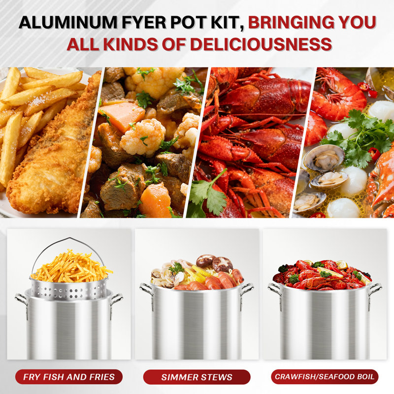 60QT Crawfish Boiler Kit