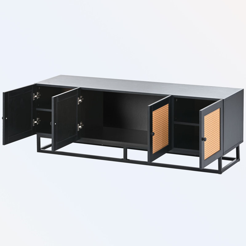 Meuble télé pour téléviseur de 65 po ou moins Sewickley, Espresso