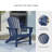 Emory Foldable Outdoor Adirondack Chair-972827288