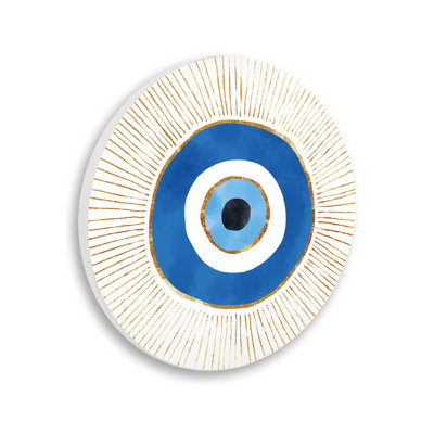" Contemporary Evil Eye Nazar Shape " by Ziwei Li