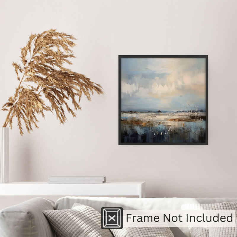 Abstract Abstract Dream IV Transitional Unframed Art Print, 10" H x 10" W