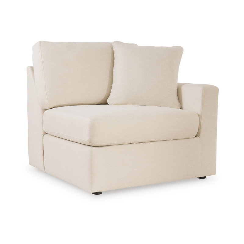 Canapé modulaire 4 pièces Modmax, Polyester blanc