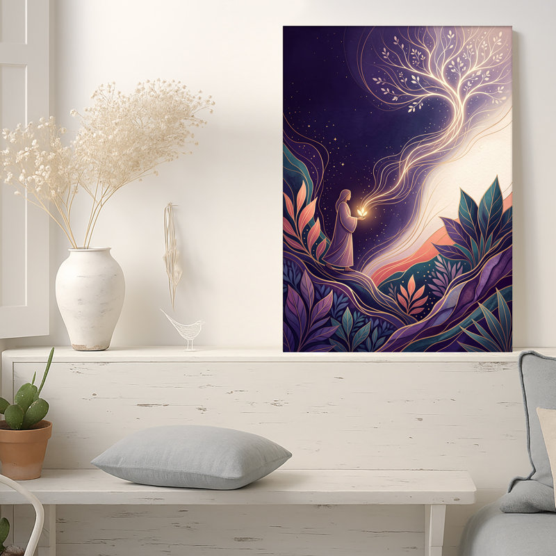 Art mural sur toile Robed, 36"H x 24"W