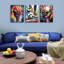 3 Piece Wrapped Canvas Print-35298938