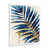 Cadre simple blanc, bois massif