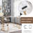 Anya Metal Base Writing Desk with Power Outlet-887357798