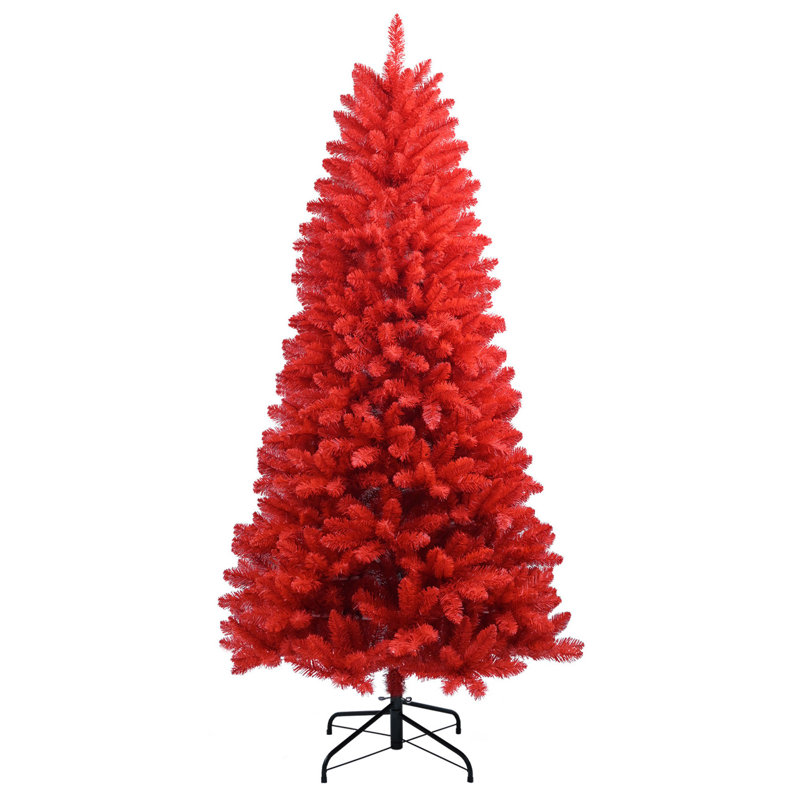 Sapin de Noël 7 pi rouge
