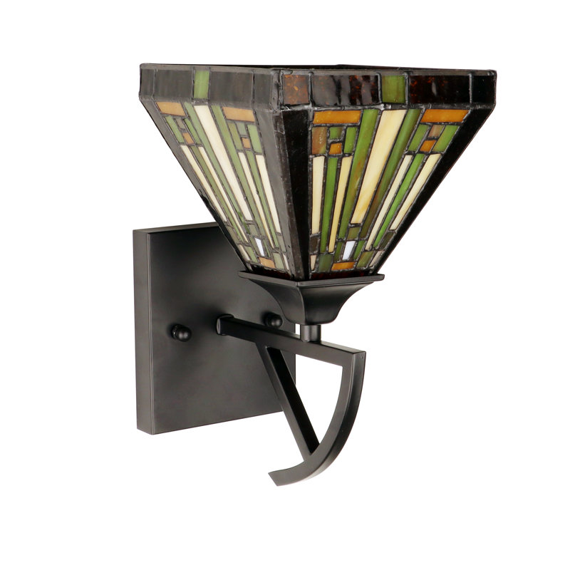 Mission Steel Armed Sconce