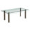 Glass Top Single Coffee Table
