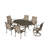 7 Piece Outdoor Patio Dining Set