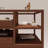 Brown Solid Wood Display Stand