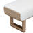 West Kensington Accent Bench - Sea Salt Caramel-121891778