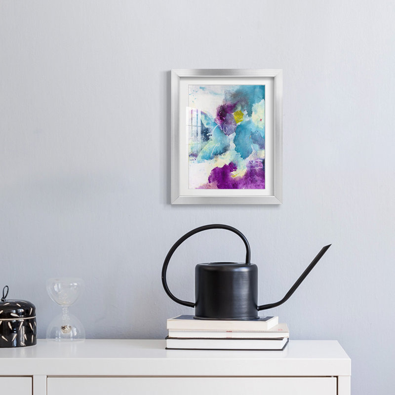 «Dreaming I», impression encadrée, Argent argent