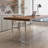 Walnut Rectangular Solid Wood desk-109692231