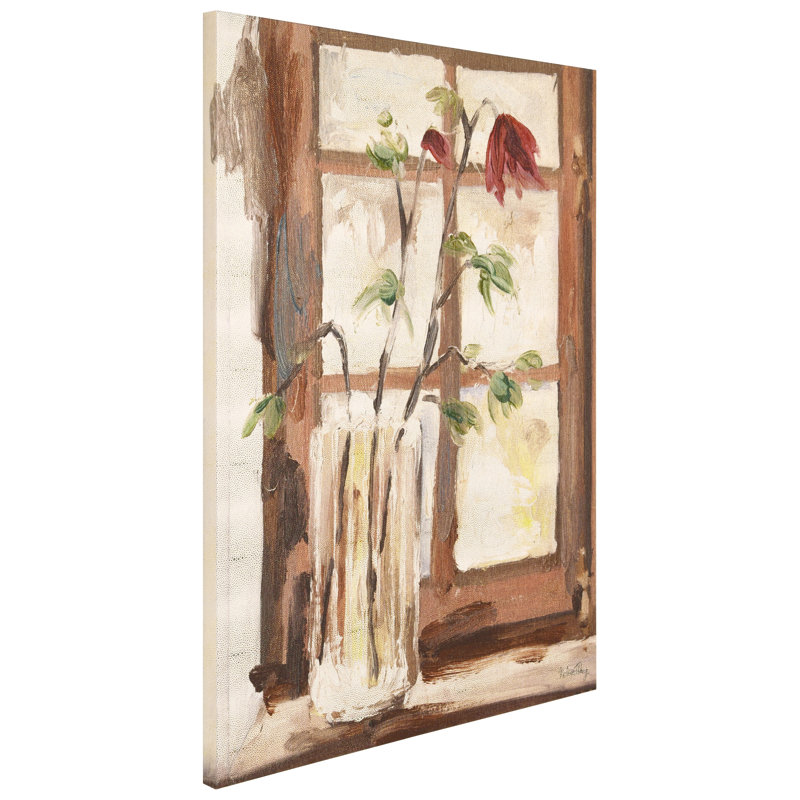 Timeless Serenity I Gold Metallic Shagreen Wrapped Canvas Wall Art