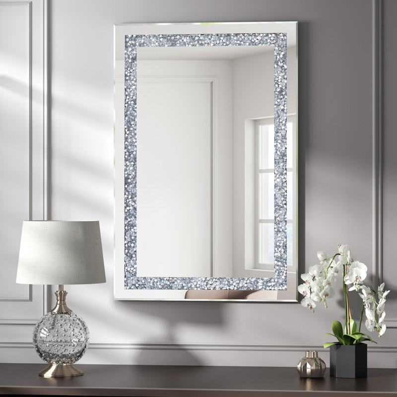 Miroir décoratif mural Davaunte, 27,3 po x 19,5 po