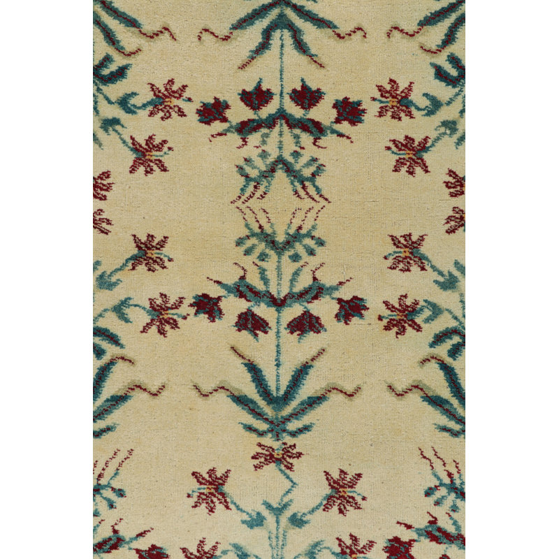 One-of-a-Kind 3’x4’7 Hand Knotted Area Rug