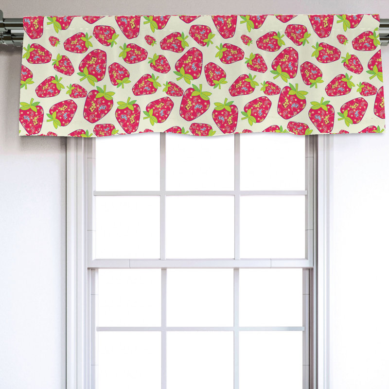 Sateen Ruffled Window Valance