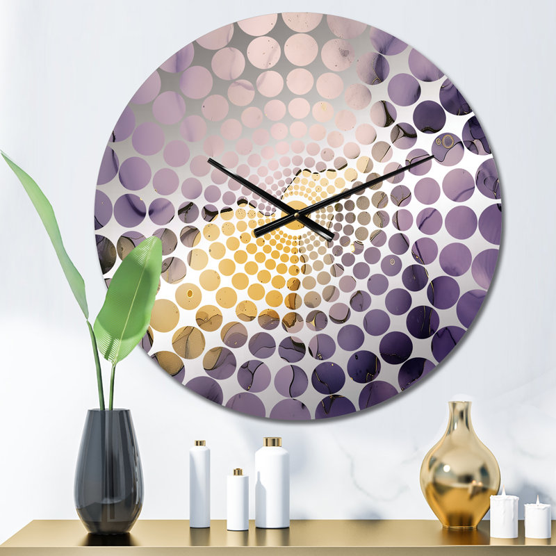 Horloge murale Vajilla - Fractals, Petit