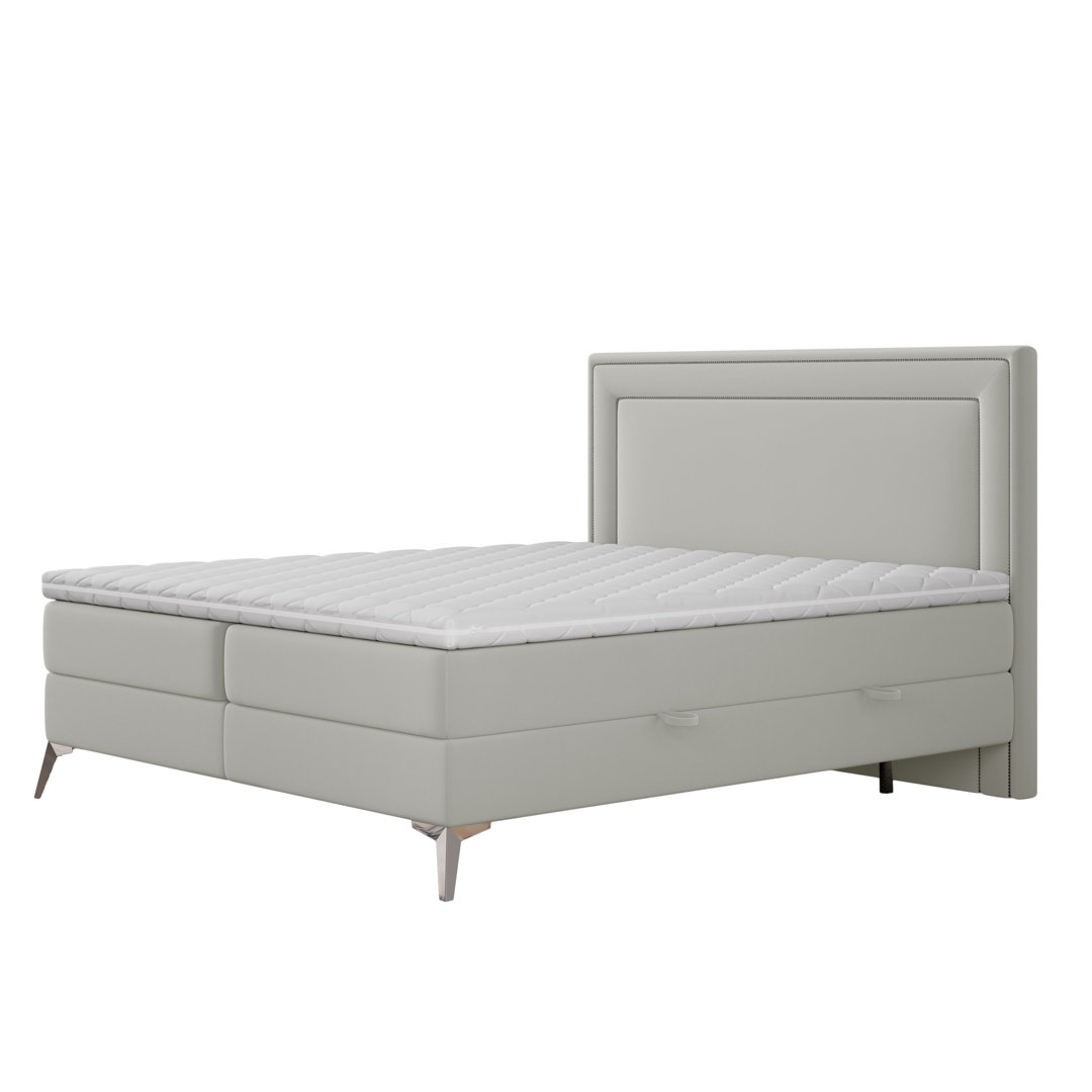 Boxspringbett Lancey mit Topper und Stauraum