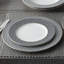 Assiettes plates Noritake Infinity, 11 po-87053793