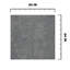 Installation de tuiles pour tapis de qualité commerciale 19,5 po x 19,5 po Executive-98705631