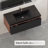 30" Floating Bathroom Vanity Modern Wall-Mounted Striped Single Bathroom Vanities with Soft-Close Drawer, Quartz Basin, Smoked Walnut-1806762752-1806762754