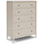 Ensemble de base de lit avec commode et table de chevet Shannen-967653419