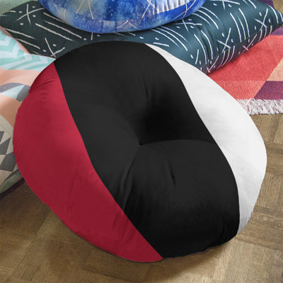 Striped Reversible Throw Pillow
