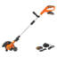 Tondeuse à gazon, coupe-bordures sans fil à pile 20 V, outil de bordure à lame de 9 pouces avec profondeur de lame à 3 positions, batterie et chargeur inclus, pour les pelouses, les allées, les bordures et les bords de trottoir