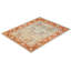 Tapis unique en laine noué à la main 7 pi 10 po x 10 pi 3 po nouvel âge Kine en rouge / beige / clair