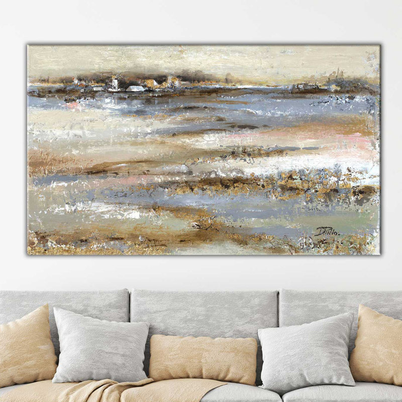 In the Distance - Reproduction d'art sur toile tendue, L 40 po x H 24 po