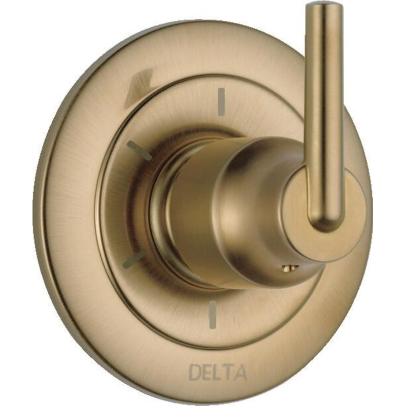 Trinsic Bathroom Diverter Faucet Trim, Brilliance Champagne Bronze