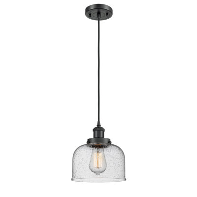 Mini luminaire suspendu à cordon 8 lumières Ballston Urban Bell